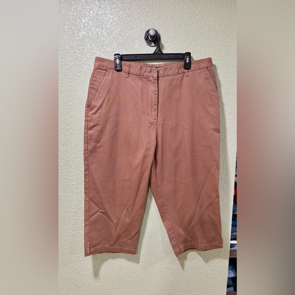 Christopher & Banks Women's Tan Bermudas